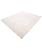 Oushak 7'11'' X 9'5'' Hand-Knotted Wool Rug 7'11'' x 9'5'' (238 X 283) / Ivory / Taupe