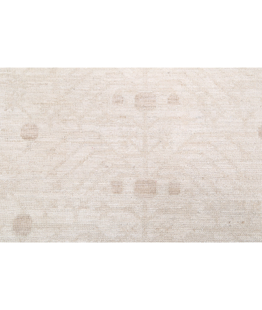 Oushak 7'11'' X 9'5'' Hand-Knotted Wool Rug 7'11'' x 9'5'' (238 X 283) / Ivory / Taupe