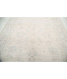 Oushak 8'1'' X 10'0'' Hand-Knotted Wool Rug 8'1'' x 10'0'' (243 X 300) / Ivory / Grey