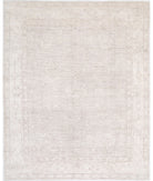 Oushak 8'0'' X 9'11'' Hand-Knotted Wool Rug 8'0'' x 9'11'' (240 X 298) / Ivory / Taupe