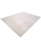 Oushak 8'8'' X 11'3'' Hand-Knotted Wool Rug 8'8'' x 11'3'' (260 X 338) / Taupe / Ivory