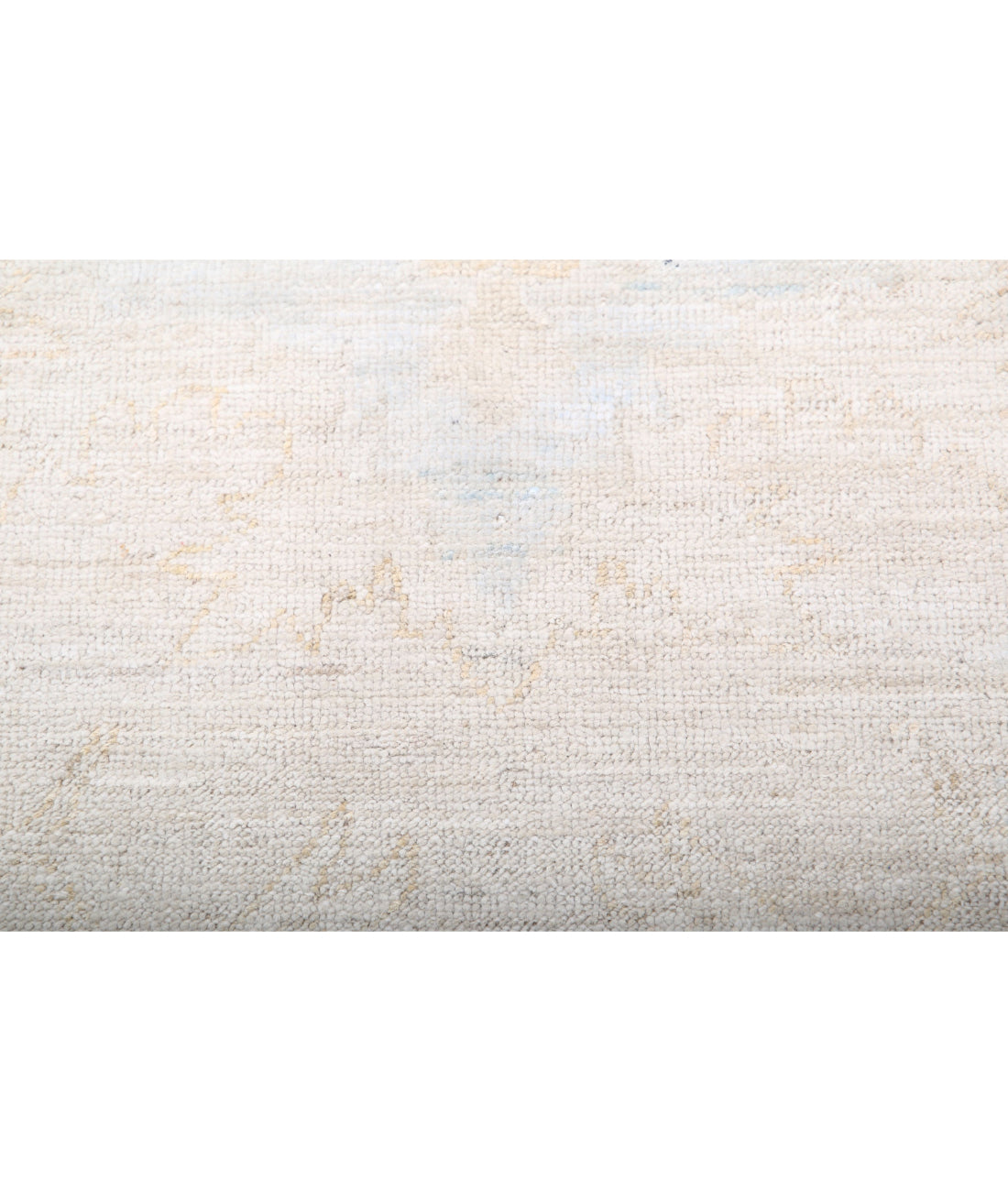 Oushak 8'8'' X 11'3'' Hand-Knotted Wool Rug 8'8'' x 11'3'' (260 X 338) / Taupe / Ivory