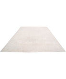 Oushak 9'2'' X 11'5'' Hand-Knotted Wool Rug 9'2'' x 11'5'' (275 X 343) / Ivory / Taupe