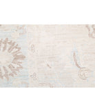 Oushak 8'8'' X 11'7'' Hand-Knotted Wool Rug 8'8'' x 11'7'' (260 X 348) / Ivory / Blue