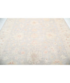 Oushak 9'0'' X 11'4'' Hand-Knotted Wool Rug 9'0'' x 11'4'' (270 X 340) / Grey / Ivory