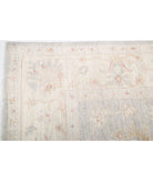 Oushak 9'0'' X 11'4'' Hand-Knotted Wool Rug 9'0'' x 11'4'' (270 X 340) / Grey / Ivory