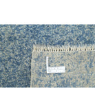 Overdye 10'2'' X 13'6'' Hand-Knotted Wool Rug 10'2'' x 13'6'' (305 X 405) / Grey / Blue