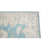 Oushak 7'11'' X 9'5'' Hand-Knotted Wool Rug 7'11'' x 9'5'' (238 X 283) / Green / Ivory