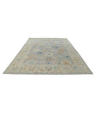 Oushak 8'10'' X 11'6'' Hand-Knotted Wool Rug 8'10'' x 11'6'' (265 X 345) / Grey / Ivory