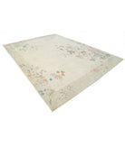 Chinese 8'11'' X 11'11'' Hand-Knotted Wool Rug 8'11'' x 11'11'' (268 X 358) / Gold / Ivory