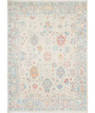 Oushak 8'11'' X 12'4'' Hand-Knotted Wool Rug 8'11'' x 12'4'' (268 X 370) / Grey / Ivory