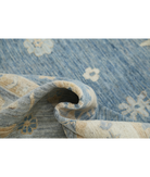 Oushak 8'11'' X 11'9'' Hand-Knotted Wool Rug 8'11'' x 11'9'' (268 X 353) / Blue / Grey