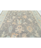 Oushak 9'9'' X 12'11'' Hand-Knotted Wool Rug 9'9'' x 12'11'' (293 X 388) / Ivory / Grey