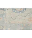 Oushak 9'3'' X 11'11'' Hand-Knotted Wool Rug 9'3'' x 11'11'' (278 X 358) / Grey / Blue