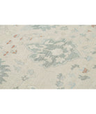 Oushak 11'8'' X 14'10'' Hand-Knotted Wool Rug 11'8'' x 14'10'' (350 X 445) / Beige / Blue