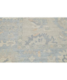 Oushak 8'2'' X 10'0'' Hand-Knotted Wool Rug 8'2'' x 10'0'' (245 X 300) / Grey / Blue