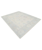 Oushak 8'2'' X 9'11'' Hand-Knotted Wool Rug 8'2'' x 9'11'' (245 X 298) / Ivory / Grey