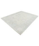 Oushak 8'2'' X 9'11'' Hand-Knotted Wool Rug 8'2'' x 9'11'' (245 X 298) / Ivory / Grey