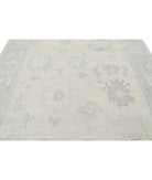 Oushak 8'2'' X 9'11'' Hand-Knotted Wool Rug 8'2'' x 9'11'' (245 X 298) / Ivory / Grey