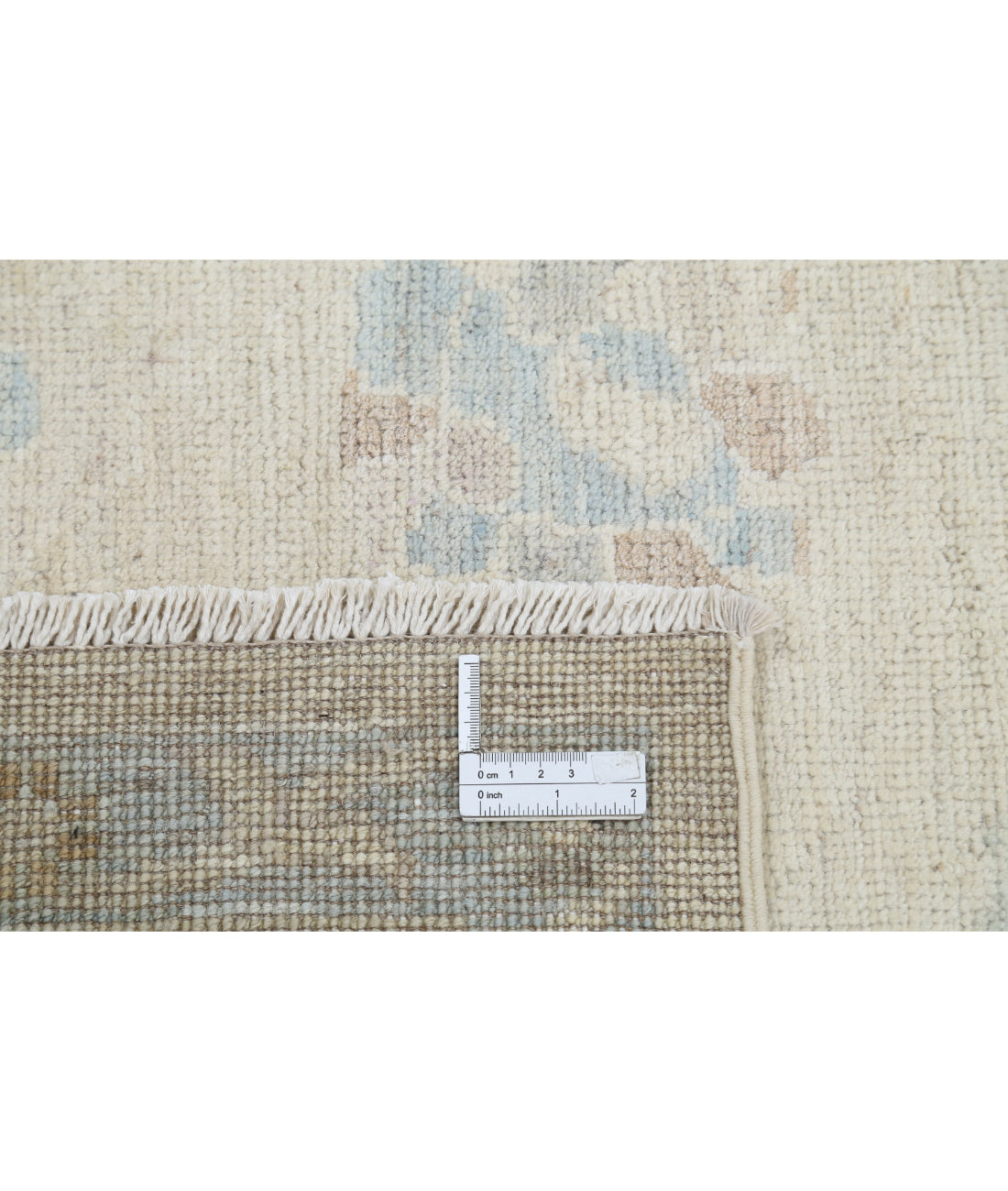 Oushak 8'2'' X 9'11'' Hand-Knotted Wool Rug 8'2'' x 9'11'' (245 X 298) / Ivory / Grey