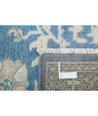 Oushak 8'1'' X 9'9'' Hand-Knotted Wool Rug 8'1'' x 9'9'' (243 X 293) / Blue / Ivory