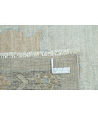 Oushak 9'4'' X 12'2'' Hand-Knotted Wool Rug 9'4'' x 12'2'' (280 X 365) / Ivory / Blue