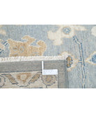 Oushak 8'0'' X 9'10'' Hand-Knotted Wool Rug 8'0'' x 9'10'' (240 X 295) / Grey / Blue