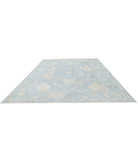 Oushak 11'11'' X 13'10'' Hand-Knotted Wool Rug 11'11'' x 13'10'' (358 X 415) / Blue / Green