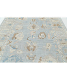 Oushak 8'2'' X 10'1'' Hand-Knotted Wool Rug 8'2'' x 10'1'' (245 X 303) / Blue / Grey