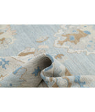 Oushak 8'2'' X 10'1'' Hand-Knotted Wool Rug 8'2'' x 10'1'' (245 X 303) / Blue / Grey