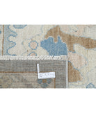 Oushak 8'2'' X 10'1'' Hand-Knotted Wool Rug 8'2'' x 10'1'' (245 X 303) / Blue / Grey