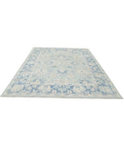 Oushak 8'2'' X 9'10'' Hand-Knotted Wool Rug 8'2'' x 9'10'' (245 X 295) / Green / Blue