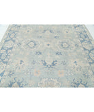 Oushak 8'2'' X 9'10'' Hand-Knotted Wool Rug 8'2'' x 9'10'' (245 X 295) / Green / Blue