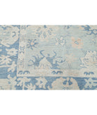 Oushak 8'2'' X 9'10'' Hand-Knotted Wool Rug 8'2'' x 9'10'' (245 X 295) / Green / Blue