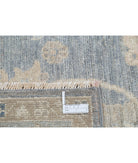 Oushak 5'10'' X 9'0'' Hand-Knotted Wool Rug 5'10'' x 9'0'' (175 X 270) / Grey / Blue