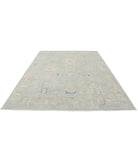 Oushak 7'10'' X 9'9'' Hand-Knotted Wool Rug 7'10'' x 9'9'' (235 X 293) / Grey / Blue