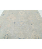 Oushak 7'10'' X 9'9'' Hand-Knotted Wool Rug 7'10'' x 9'9'' (235 X 293) / Grey / Blue