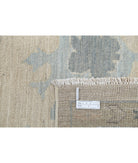 Oushak 8'2'' X 9'8'' Hand-Knotted Wool Rug 8'2'' x 9'8'' (245 X 290) / Taupe / Blue