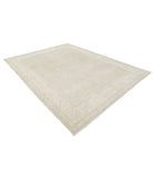 Oushak 8'2'' X 10'5'' Hand-Knotted Wool Rug 8'2'' x 10'5'' (245 X 313) / Grey / Ivory