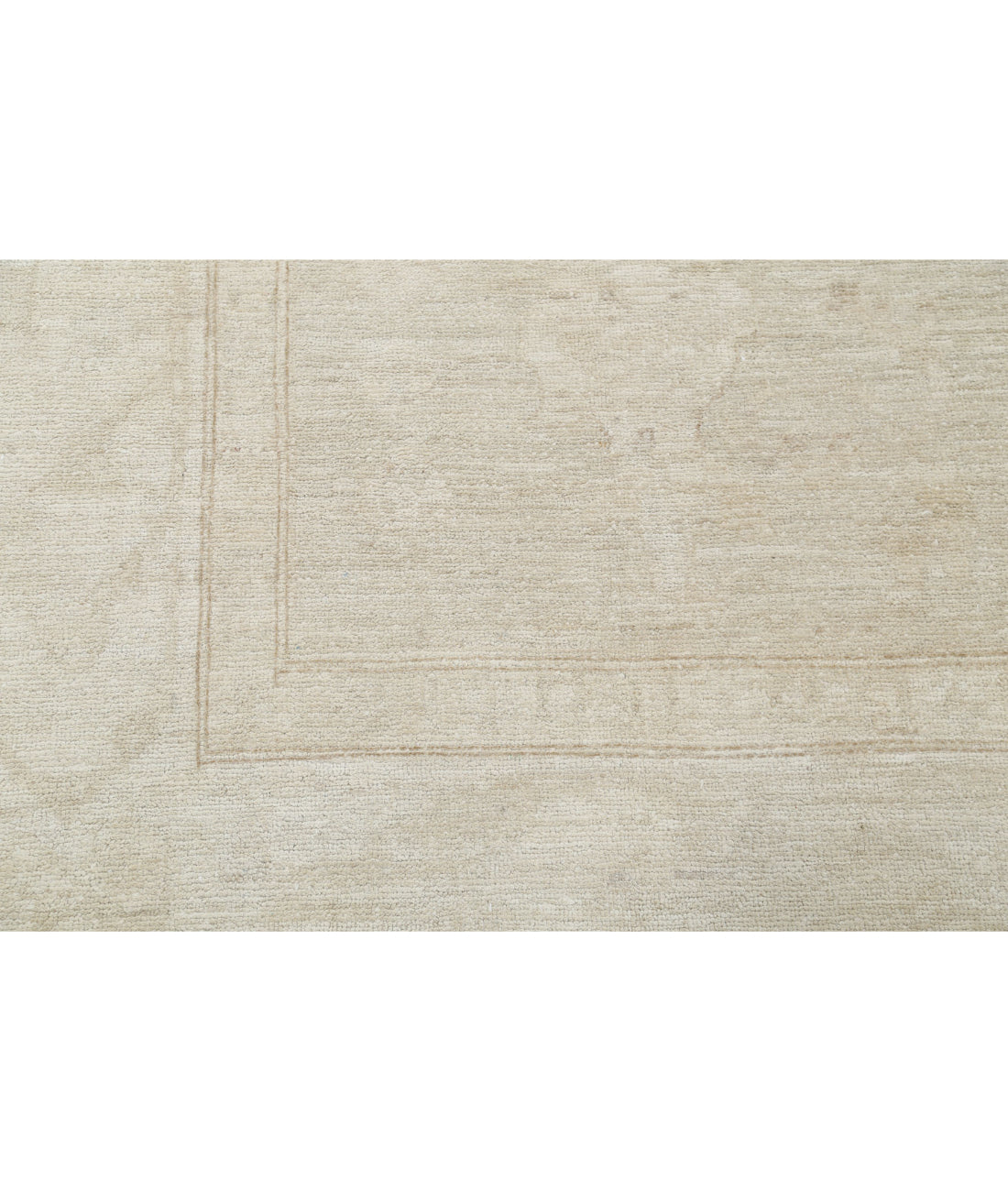 Oushak 8'2'' X 10'5'' Hand-Knotted Wool Rug 8'2'' x 10'5'' (245 X 313) / Grey / Ivory