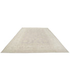 Oushak 9'11'' X 14'2'' Hand-Knotted Wool Rug 9'11'' x 14'2'' (298 X 425) / Grey / Ivory