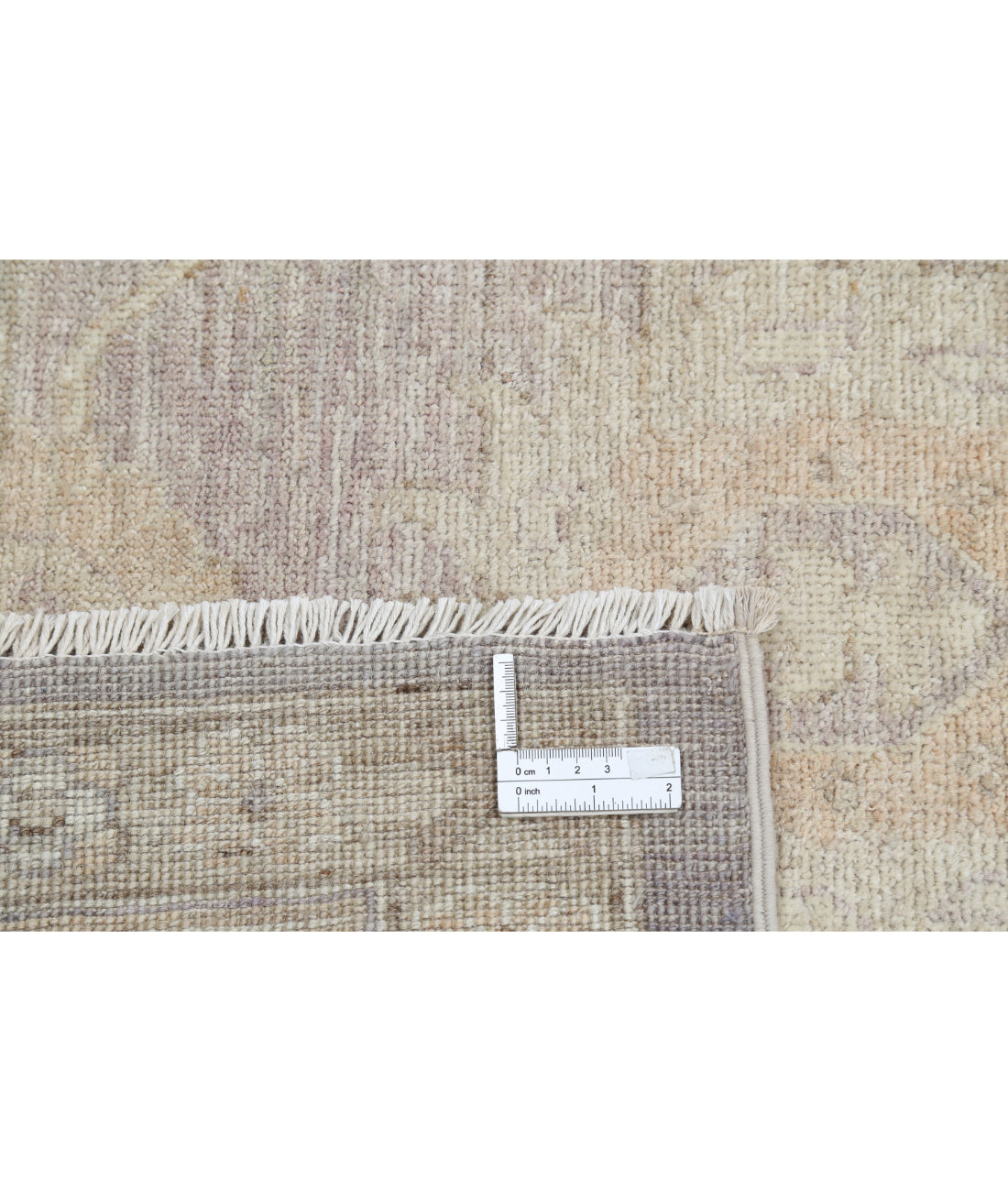 Oushak 9'11'' X 14'2'' Hand-Knotted Wool Rug 9'11'' x 14'2'' (298 X 425) / Grey / Ivory