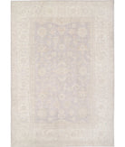 Oushak 9'11'' X 14'2'' Hand-Knotted Wool Rug 9'11'' x 14'2'' (298 X 425) / Grey / Ivory