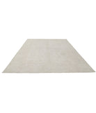 Oushak 9'0'' X 11'9'' Hand-Knotted Wool Rug 9'0'' x 11'9'' (270 X 353) / Ivory / Ivory