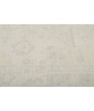 Oushak 10'6'' X 13'11'' Hand-Knotted Wool Rug 10'6'' x 13'11'' (315 X 418) / Ivory / Grey