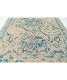 Oushak 8'9'' X 11'7'' Hand-Knotted Wool Rug 8'9'' x 11'7'' (263 X 348) / Beige / Blue