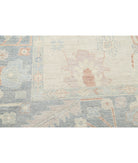 Oushak 9'0'' X 11'7'' Hand-Knotted Wool Rug 9'0'' x 11'7'' (270 X 348) / Silver / Grey