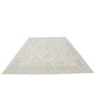 Oushak 9'0'' X 11'11'' Hand-Knotted Wool Rug 9'0'' x 11'11'' (270 X 358) / Silver / Grey