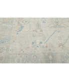 Oushak 9'0'' X 11'11'' Hand-Knotted Wool Rug 9'0'' x 11'11'' (270 X 358) / Silver / Grey