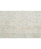 Oushak 9'0'' X 11'11'' Hand-Knotted Wool Rug 9'0'' x 11'11'' (270 X 358) / Silver / Grey